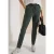 Mid Waist Slim Leg Hose in casual pasvorm