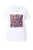 MIAMODA Shirt  curry / pink / zwart / wit