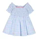 Billieblush Gingham rokjesjurk voor meisjes (Blauw/Wit)