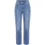 TRENDYOLMİLLA Dames Blauw Effen Recht Hoge taille Jeans