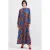 Maxi-jurk met Strikdetail