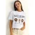 Geborduurde Tekstprint Relaxed Fit T-Shirt