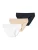 SCHIESSER Slip ‘ Invisible Soft ‘  beige / zwart / wit
