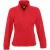 SOLS Dames/dames North Full Zip Fleece Jacket (Rood)
