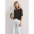 2-in-1 Shirt van kant met onderhemdje