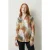 Abstracte Print Knopsluiting Langsleeve Shirt