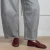 Poelman leren loafers donkerrood