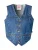 LEVI’S ® Bodywarmer ‘Braided Vest’  blauw denim