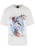 K1X Shirt ‘Bootleg’  lichtblauw / basaltgrijs / oranje / wit