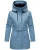 NAVAHOO Winterparka  lichtblauw / zwart