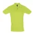 SOLS Heren Perfect Pique Korte Mouw Poloshirt (Appelgroen)