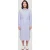 Scotch & Soda Poplin Shirt Dress White And Blue Stripe
