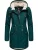 Ragwear Winterparka ‘Elsie’  bruin / petrol