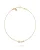 Philipp Plein Jewellery Ketting ‘PLEIN SAFETY PIN’  goud