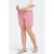 ONLY MATERNITY regular waist zwangerschaps casual short met textuur roze