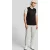 Lyle & Scott Merino Blend Knitted V-neck Vest Jet Black
