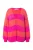 Studio Untold Gebreid vest  oranje / pink