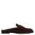 Sacha suède slippers – donkerbruin