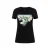Dames-T-shirt Guess CN Camelia Triangle