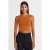 Geribbelde katoenen sweater zonder mouwen Crop Top
