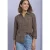 Shirt met 3/4-mouwen van jersey in blouse-stijl