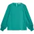 Summum Woman Top Long Sleeves Silky Touch Peacock