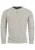 INDICODE JEANS Shirt ‘ Vitus ‘  grijs gemêleerd / wit