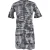 Missoni bedrukte shiftjurk van metallic viscose