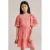 WE Fashion zomerjurk roze
