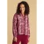 Ivy Beau blouse donkerrood