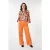 EsQualo Blouse Basic Ethnic Skins Print