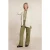 River Woods Long V-neck Jersey Cardigan Applied Pockets Off White