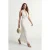 TRENDYOLMİLLA Dames Ecru Effen Maxi Mouwloos Recht Avond & Gala Jurk