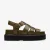 Orianna Twist Donkergroene Lea Sandalen