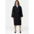 Michael Kors Double Breasted Oversized Belted Trench Coat In Black