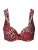 LingaDore Bikinitop  beige / chocoladebruin / rood