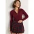 Sweater met Ritskraag