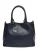 Roberta M Blauw Rundleer Tas