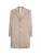 GOBI Cashmere Tussenjas ‘Men’s Cashmere Coat with Notched Lapels’  taupe