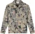 Pure Path Overshirt Flower Zipped  Beige heren