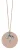 Orphelia Dames 925 Sterling Zilveren Ketting met Hanger – Roze ZH-4791