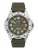 TIMEX Analoog horloge  olijfgroen / rood / zilver