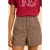 ICode Beige Houndstooth Shorts
