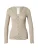 rosemunde Gebreid vest ‘Babette’  cappuccino