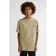 Petrol Industries T-shirt met backprint zand