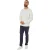 Threadbare Heren Yarra-trui met structuur, normale pasvorm (Ecru)