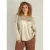 YEST CURVE Shaylee Essential Tops  Sand