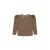QPI longsleeve met panterprint – bruin