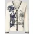 Scotch & Soda Regular fit gebreid jack met v-hals model ‘INTARSIA’