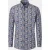 Casamoda Casual hemd lange mouw Blauw B.D. Casual Fit 126130070/100